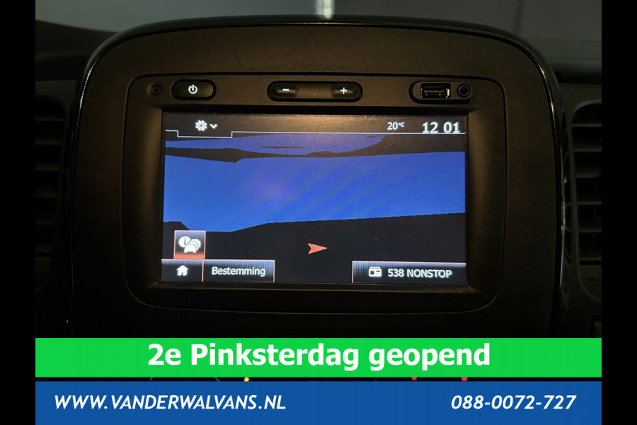 Opel Vivaro 1.6 CDTI 125 pk L2H1 inrichting Euro6 Airco | Imperiaal | Trekhaak | Navigatie | Camera | Cruisecontrol Parkeersensoren, Bijrijdersbank