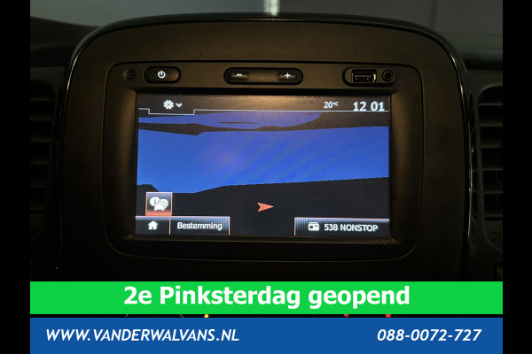 Opel Vivaro 1.6 CDTI 125 pk L2H1 inrichting Euro6 Airco | Imperiaal | Trekhaak | Navigatie | Camera | Cruisecontrol Parkeersensoren, Bijrijdersbank