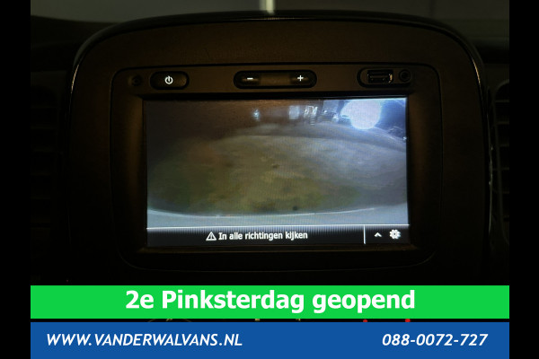 Opel Vivaro 1.6 CDTI 125 pk L2H1 inrichting Euro6 Airco | Imperiaal | Trekhaak | Navigatie | Camera | Cruisecontrol Parkeersensoren, Bijrijdersbank