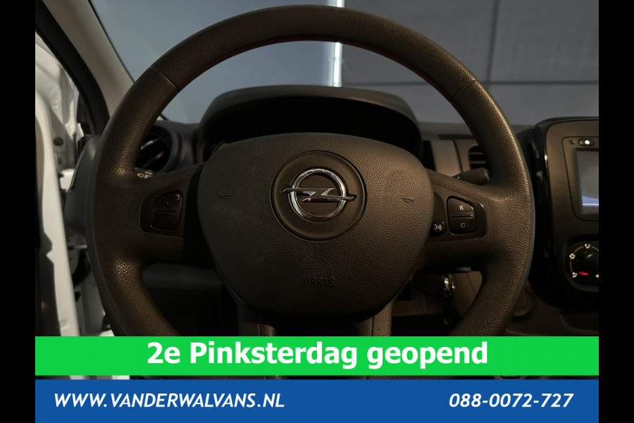 Opel Vivaro 1.6 CDTI 125 pk L2H1 inrichting Euro6 Airco | Imperiaal | Trekhaak | Navigatie | Camera | Cruisecontrol Parkeersensoren, Bijrijdersbank