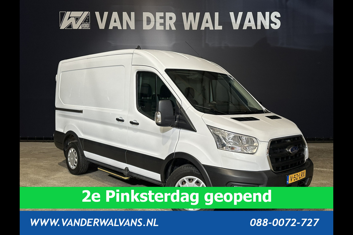Ford Transit 2.0 TDCI 131pk L2H2 Euro6 Airco | LED | Cruisecontrol | Verwarmde voorruit | Parkeersensoren Bijrijdersbank