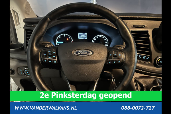 Ford Transit 2.0 TDCI 185pk L4H3 Euro6 Airco | Camera | LED | Cruisecontrol | Verwarmde voorruit Parkeersensoren, Bijrijdersbank, 2800kg trekvermogen
