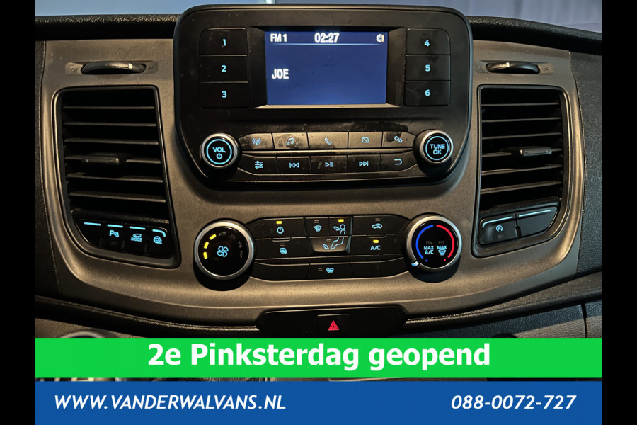 Ford Transit 2.0 TDCI 185pk L4H3 Euro6 Airco | Camera | LED | Cruisecontrol | Verwarmde voorruit Parkeersensoren, Bijrijdersbank, 2800kg trekvermogen