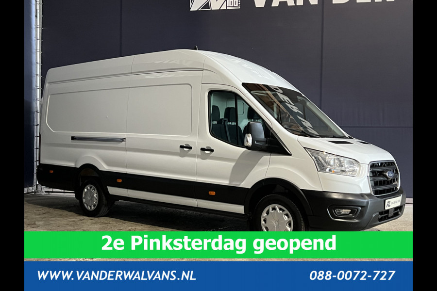 Ford Transit 2.0 TDCI 185pk L4H3 Euro6 Airco | Camera | LED | Cruisecontrol | Verwarmde voorruit Parkeersensoren, Bijrijdersbank, 2800kg trekvermogen