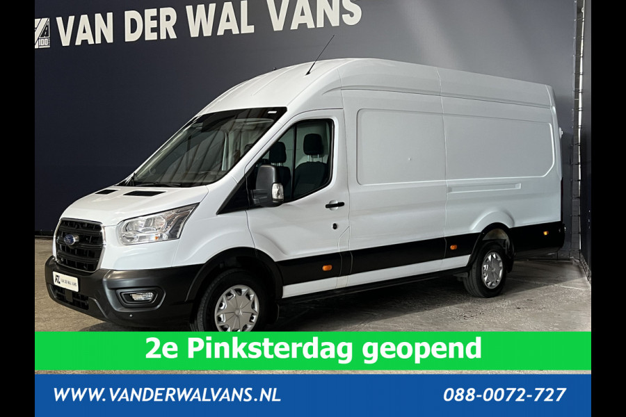 Ford Transit 2.0 TDCI 185pk L4H3 Euro6 Airco | Camera | LED | Cruisecontrol | Verwarmde voorruit Parkeersensoren, Bijrijdersbank, 2800kg trekvermogen