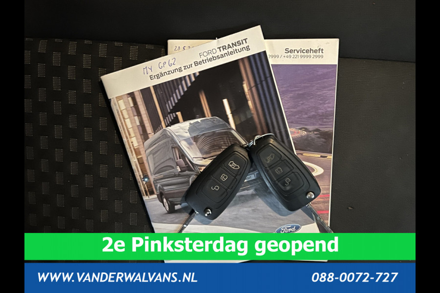 Ford Transit 2.0 TDCI 185pk L4H3 Euro6 Airco | Camera | LED | Cruisecontrol | Verwarmde voorruit Parkeersensoren, Bijrijdersbank, 2800kg trekvermogen