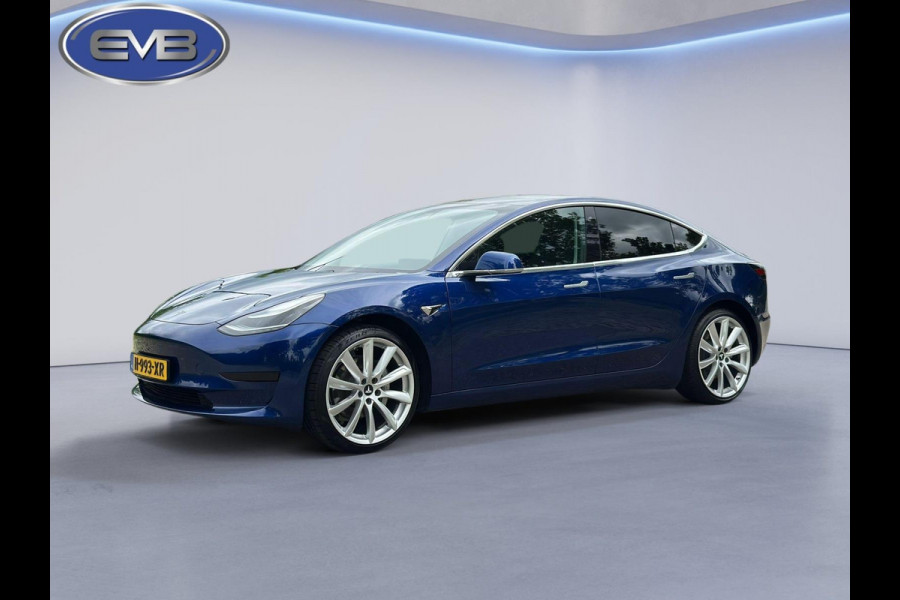 Tesla Model 3 Standard RWD Plus 60 kWh, 20 inch lmv, extra getint glas, panoramadak, leder 1e eigenaar, NL auto met nap