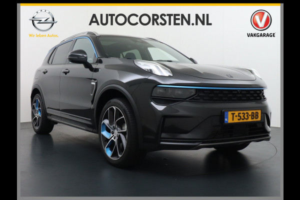 Lynk & Co 01 PHEV AUT-7 261pk Pano-Schuif-K-dak 20" 360°Camera Apple Carplay Android Auto Adaptive-Cr NaviPdc-a+v Ecc Keyless Led M-BuxPlug-I Elek.Memory.Stoel File assistent Dodehoek detector Elektrisch bedienbare achterklep Rijstrooksensor Wifi Verkeersbord detectie 425Nm koppel 3,6kw laadvermogen €44.882 Nieuwprijs 1e Eigenaar Origineel NLse auto!