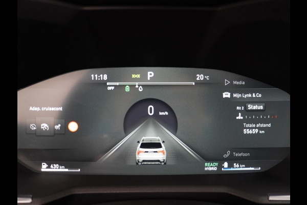 Lynk & Co 01 PHEV AUT-7 261pk Pano-Schuif-K-dak 20" 360°Camera Apple Carplay Android Auto Adaptive-Cr NaviPdc-a+v Ecc Keyless Led M-BuxPlug-I Elek.Memory.Stoel File assistent Dodehoek detector Elektrisch bedienbare achterklep Rijstrooksensor Wifi Verkeersbord detectie 425Nm koppel 3,6kw laadvermogen €44.882 Nieuwprijs 1e Eigenaar Origineel NLse auto!