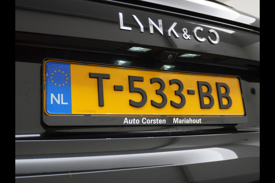 Lynk & Co 01 PHEV AUT-7 261pk Pano-Schuif-K-dak 20" 360°Camera Apple Carplay Android Auto Adaptive-Cr NaviPdc-a+v Ecc Keyless Led M-BuxPlug-I Elek.Memory.Stoel File assistent Dodehoek detector Elektrisch bedienbare achterklep Rijstrooksensor Wifi Verkeersbord detectie 425Nm koppel 3,6kw laadvermogen €44.882 Nieuwprijs 1e Eigenaar Origineel NLse auto!