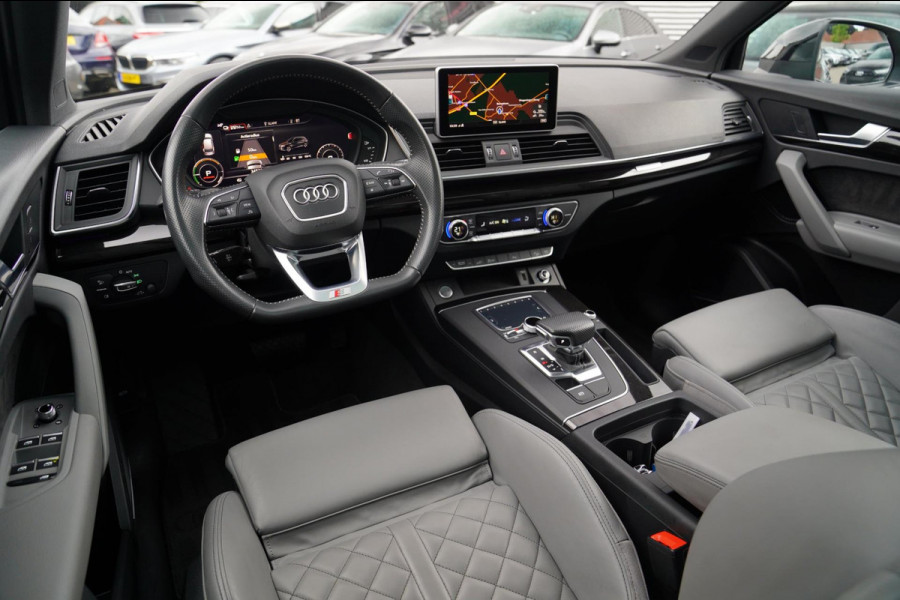 Audi Q5 50 TFSI e quattro S edition | Panorama | RS zetels | Climatronic | Audi Drive Select | LED | Black Edition | RS stuur |