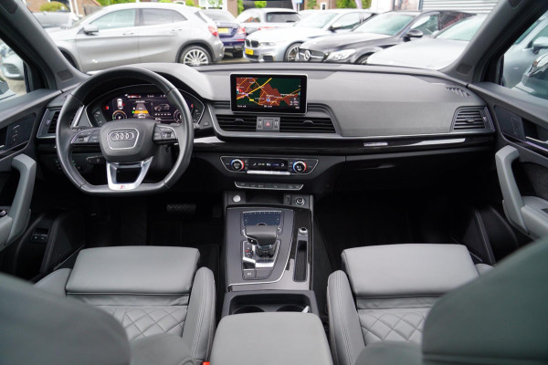 Audi Q5 50 TFSI e quattro S edition | Panorama | RS zetels | Climatronic | Audi Drive Select | LED | Black Edition | RS stuur |