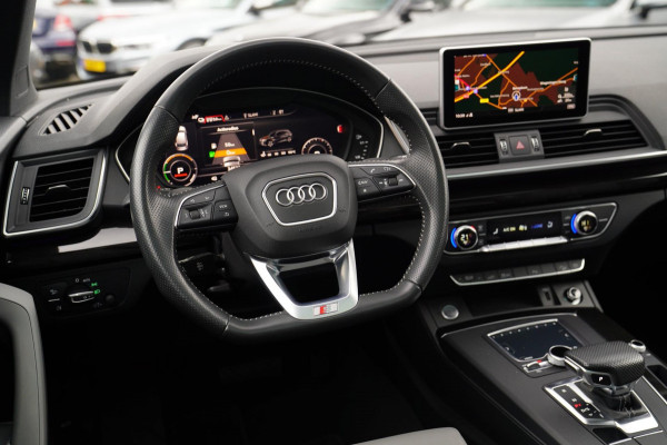 Audi Q5 50 TFSI e quattro S edition | Panorama | RS zetels | Climatronic | Audi Drive Select | LED | Black Edition | RS stuur |