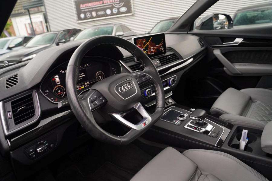 Audi Q5 50 TFSI e quattro S edition | Panorama | RS zetels | Climatronic | Audi Drive Select | LED | Black Edition | RS stuur |