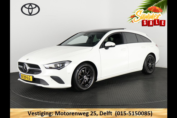 Mercedes-Benz CLA-Klasse SHOOTING BRAKE 180 BUSINESS AUTOM.NL AUTO 1e EIG BLACKLINE PANODAK. WIDESCREEN. GARANTIE TOT 2 JAAR*