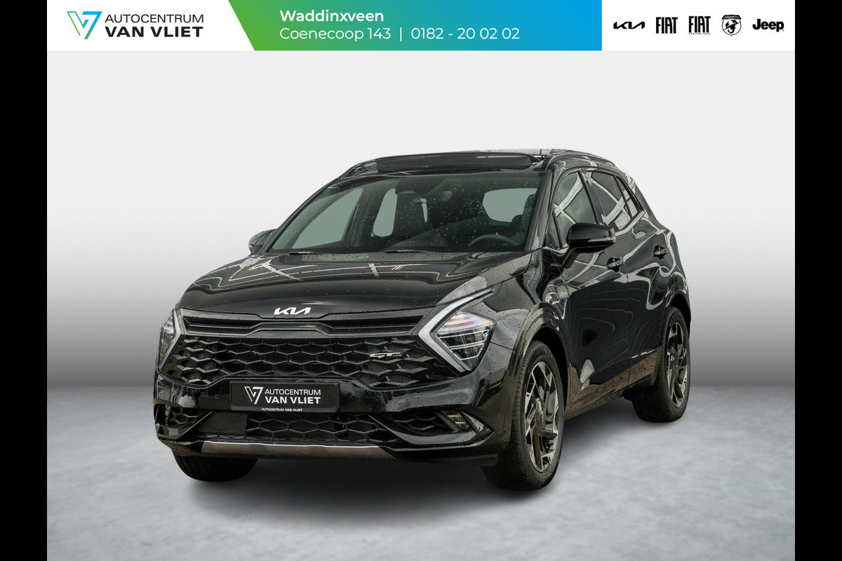 Kia Sportage 1.6 T-GDi Plug-in Hybrid AWD GT-Line | Direct leverbaar | Clima | Stoel-/stuurverwarming | Schuif-/kanteldak | Carplay | Navi | Adapt. Cruise | 19'' Kia Sportage 1.6 T-GDi Plug-in Hybrid AWD GT-Line | Direct leverbaar | Clima | Stoel-/stuurverwarming | Schuif-/kanteldak | Carplay | Navi | Adapt. Cruise | 19''