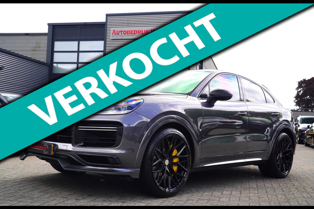 Porsche Cayenne Coupé 4.0 Turbo S E-Hybrid | TECHART | BRIXTON 23'' | Keramisch | TurboGT | 685PK | Burmester | Dealer onderhouden Porsche Cayenne Coupé 4.0 Turbo S E-Hybrid | TECHART | BRIXTON 23'' | Keramisch | TurboGT | 685PK | Burmester | Dealer onderhouden