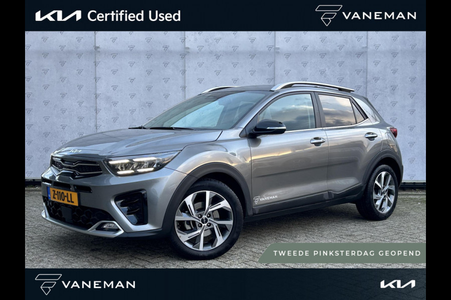 Kia Stonic 1.0 T-GDi MHEV GT-Line Camera | Navi | H-Leder | Stuur-/Stoelverwarming | 17" Velgen | Apple CarPlay/Android Auto | Key-Less | PDC | Cruise | LED |
