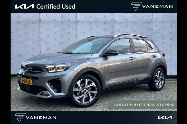 Kia Stonic 1.0 T-GDi MHEV GT-Line Camera | Navi | H-Leder | Stuur-/Stoelverwarming | 17" Velgen | Apple CarPlay/Android Auto | Key-Less | PDC | Cruise | LED |