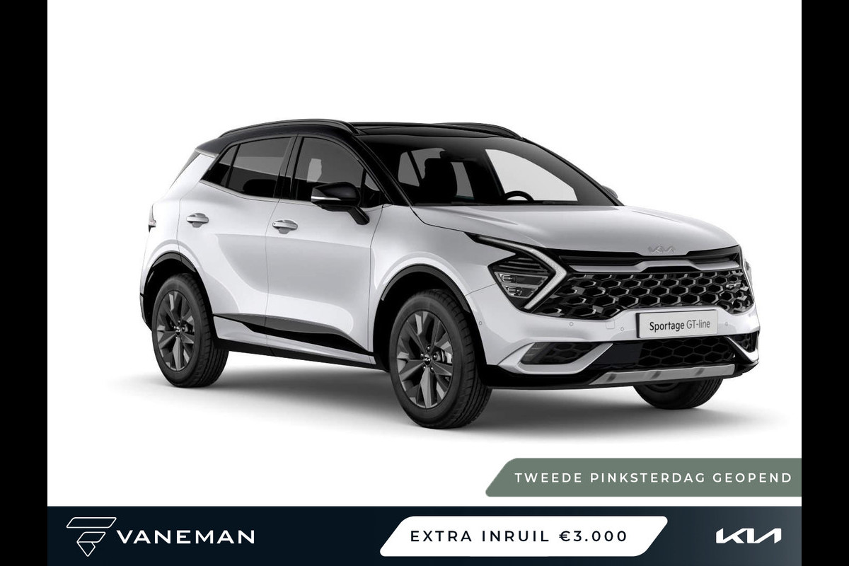 Kia Sportage 1.6 T-GDi Hybrid GT-PlusLine | Binnenkort leverbaar | Voorstoelen verwarmd Kia Sportage 1.6 T-GDi Hybrid GT-PlusLine | Binnenkort leverbaar | Voorstoelen verwarmd