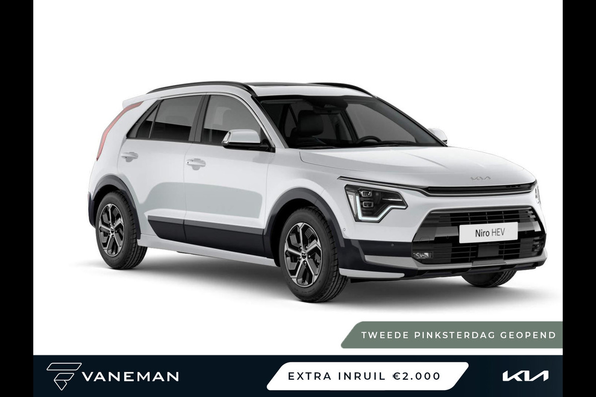 Kia Niro 1.6 GDi Hybrid DynamicLine | Binnenkort leverbaar | Navigatiesysteem full map Kia Niro 1.6 GDi Hybrid DynamicLine | Binnenkort leverbaar | Navigatiesysteem full map
