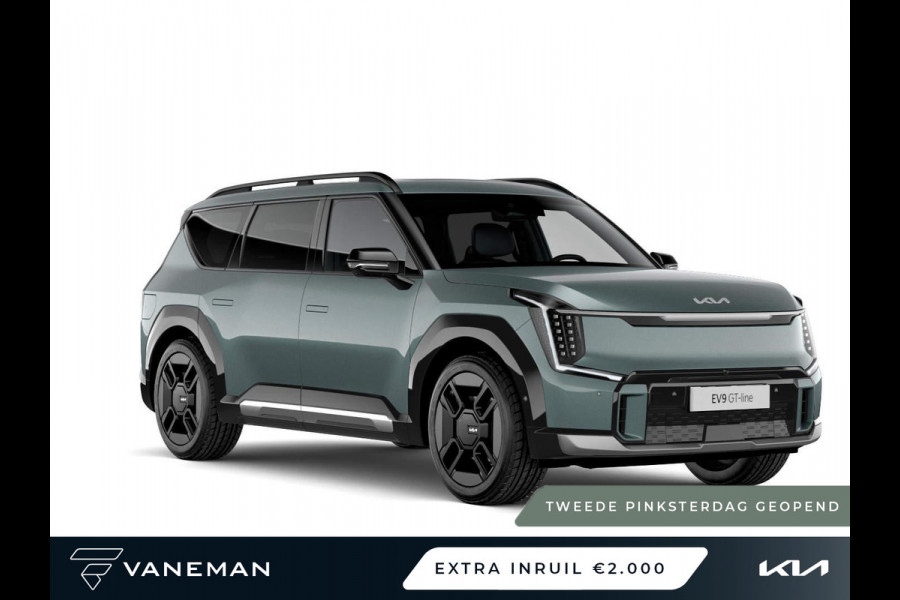 Kia EV9 GT-Line AWD 6p. 99.8 kWh | Apple Carplay/Android Auto | Voorstoel(en) met massagefunctie