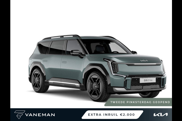 Kia EV9 GT-Line AWD 6p. 99.8 kWh | Apple Carplay/Android Auto | Voorstoel(en) met massagefunctie