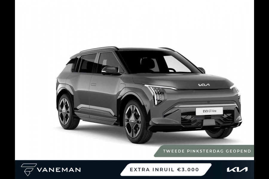 Kia EV3 GT-Line 81.4 kWh | Apple Carplay/Android Auto | 19" lichtmetalen GT-Line velgen