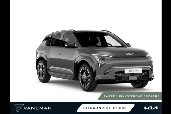 Kia EV3 GT-Line 81.4 kWh | Apple Carplay/Android Auto | 19" lichtmetalen GT-Line velgen