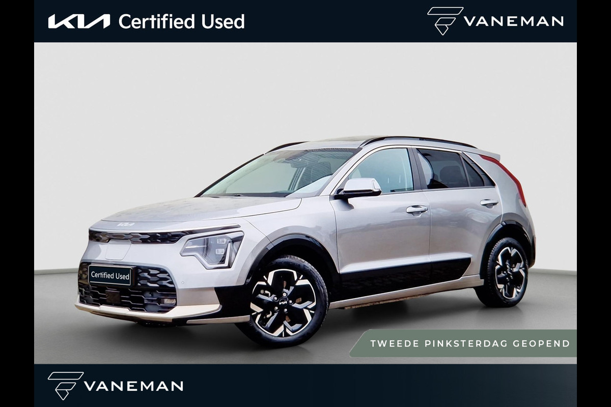 Kia Niro EV DynamicPlusLine 64.8 kWh Gratis Laadpaal | Open Dak | LED | Key-Less | BSD | HUD | Camera | Kia Niro EV DynamicPlusLine 64.8 kWh Gratis Laadpaal | Open Dak | LED | Key-Less | BSD | HUD | Camera |