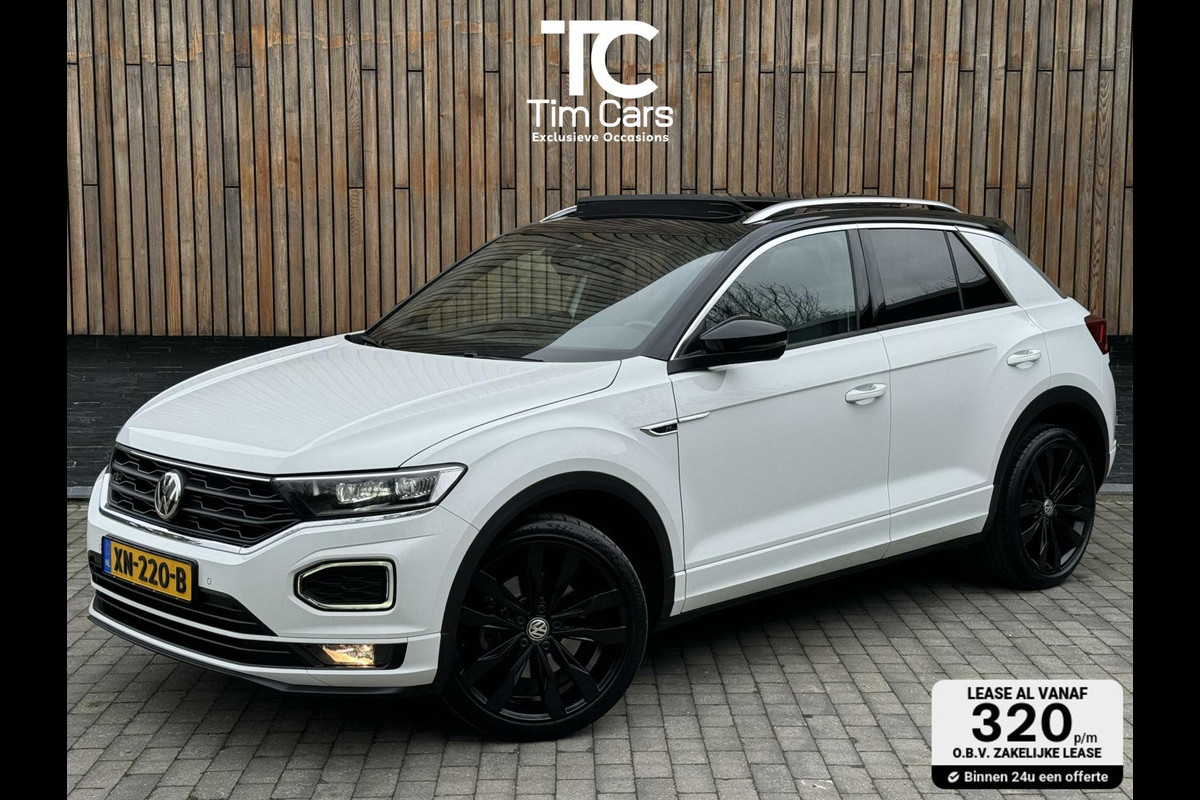 Volkswagen T-Roc 1.5 TSI R-line Automaat | Panoramadak | LED | Stoelverwarming | Keyless entry&start | Elektrisch bedienbare achterklep | DAB rad Volkswagen T-Roc 1.5 TSI R-line Automaat | Panoramadak | LED | Stoelverwarming | Keyless entry&start | Elektrisch bedienbare achterklep | DAB rad