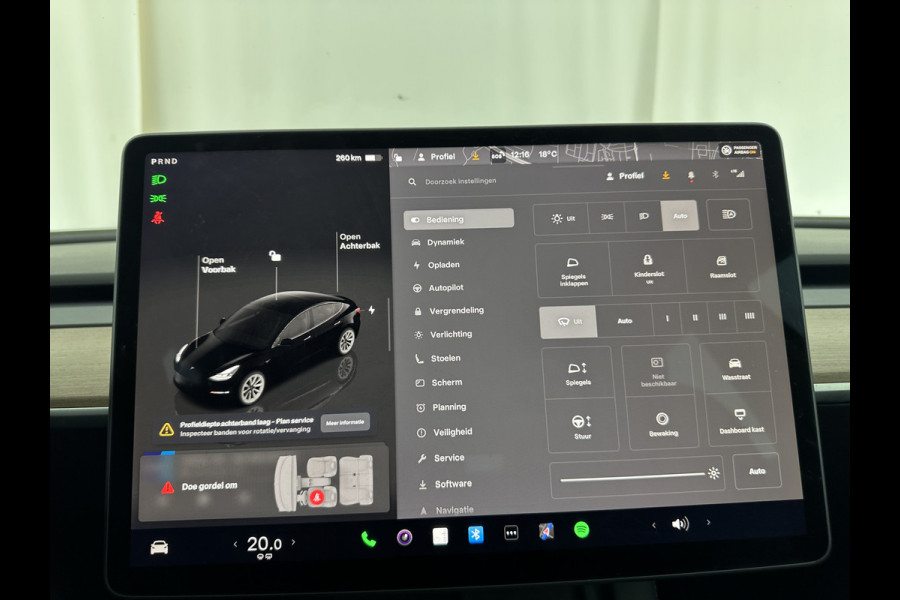 Tesla Model 3 Standard RWD Plus 60 kWh (INCL-BTW) Aut. *PANO | AUTO-PILOT | FULL-LEATHER | KEYLESS | FULL-LED | MEMORY-PACK | SURROUND-VIEW | DAB | CARPLAY | DIGI-COCKPIT | LANE-ASSIST | COMFORT-SEATS | 19"ALU*
