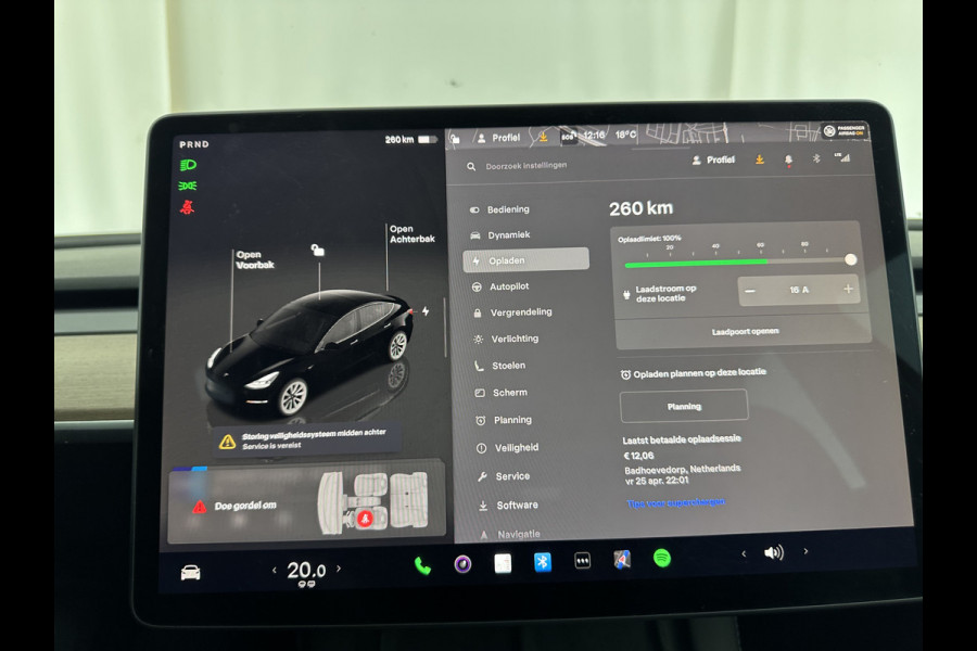 Tesla Model 3 Standard RWD Plus 60 kWh (INCL-BTW) Aut. *PANO | AUTO-PILOT | FULL-LEATHER | KEYLESS | FULL-LED | MEMORY-PACK | SURROUND-VIEW | DAB | CARPLAY | DIGI-COCKPIT | LANE-ASSIST | COMFORT-SEATS | 19"ALU*