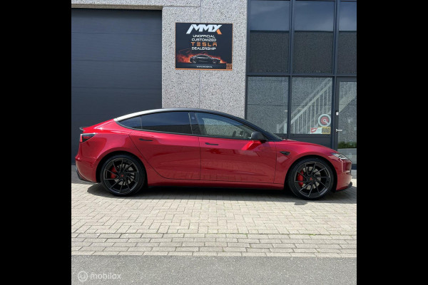 Tesla Model 3 Performance 2024 MiC PILLAR DELETE RAMEN TINT