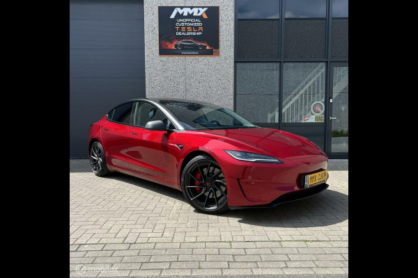 Tesla Model 3 Performance 2024 MiC PILLAR DELETE RAMEN TINT
