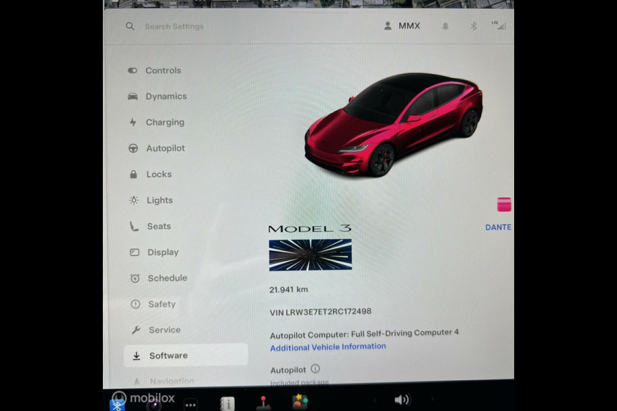 Tesla Model 3 Performance 2024 MiC PILLAR DELETE RAMEN TINT