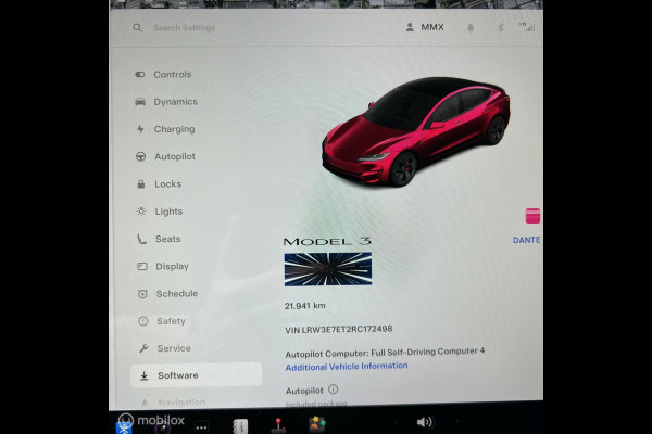 Tesla Model 3 Performance 2024 MiC PILLAR DELETE RAMEN TINT