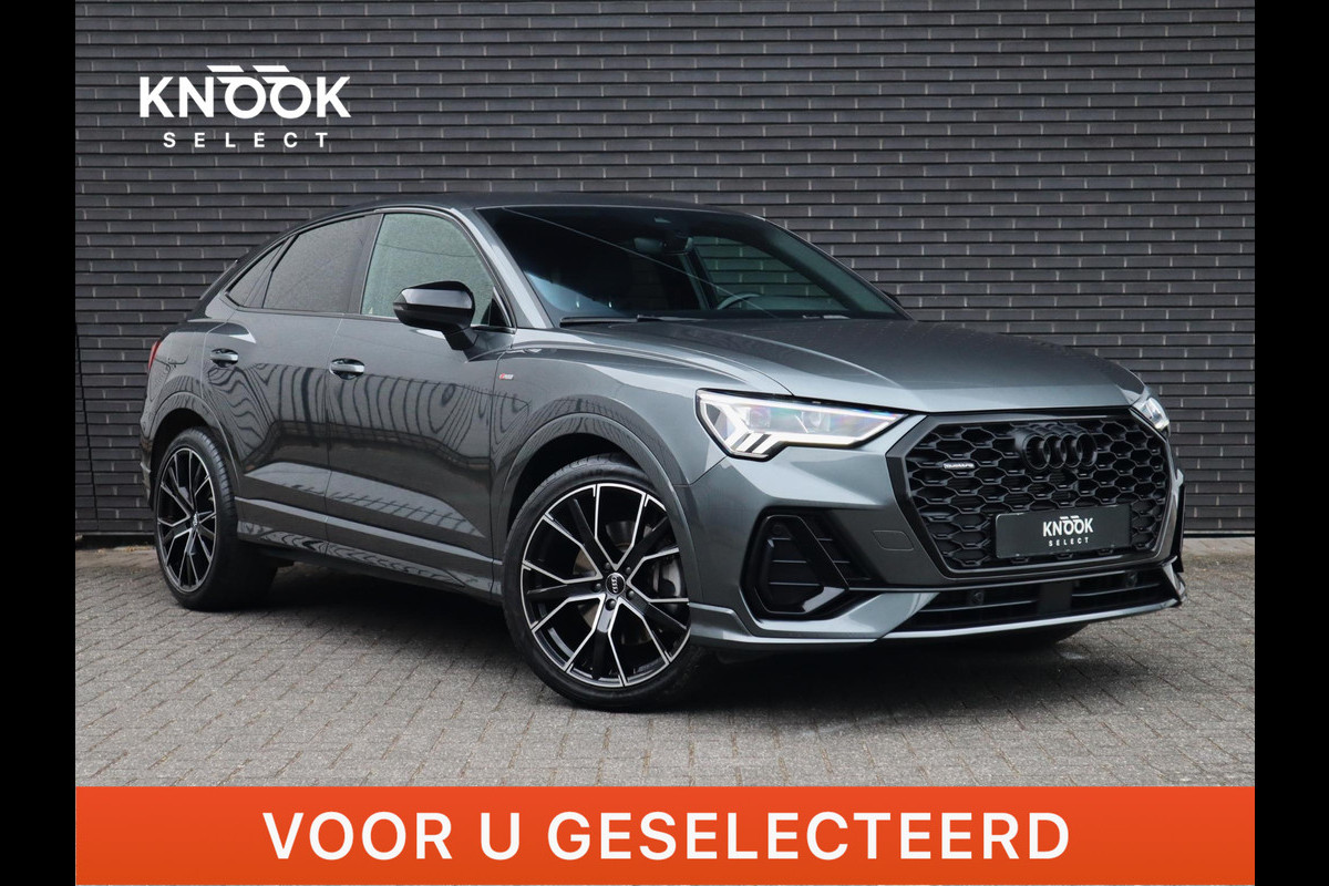 Audi Q3 Sportback 40 TFSI quattro S Edition | 3X S-line | 20-V-spaak Audi Q3 Sportback 40 TFSI quattro S Edition | 3X S-line | 20-V-spaak