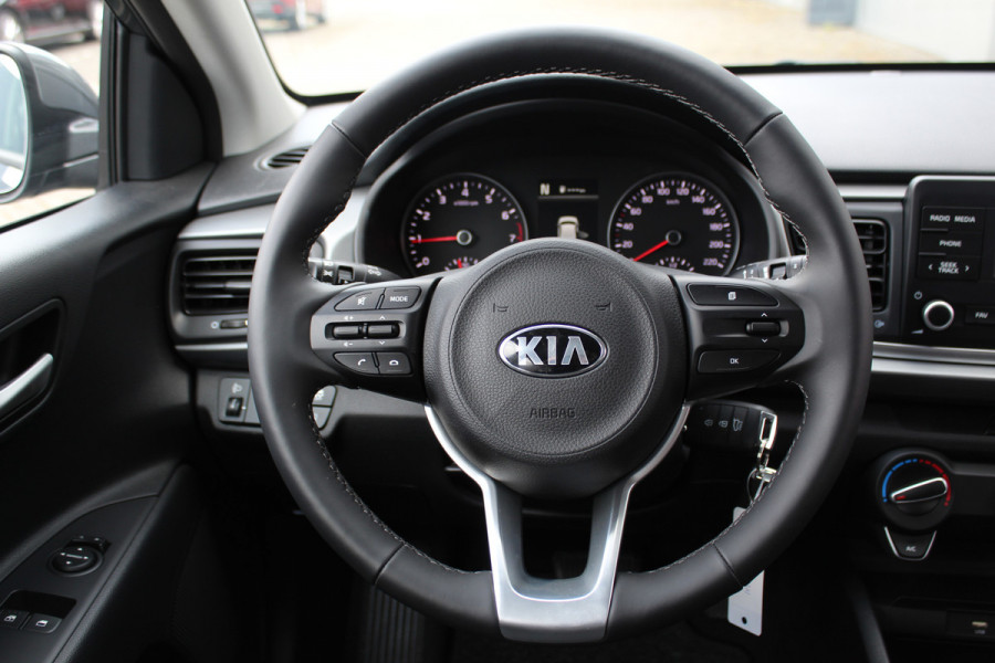 Kia Rio 1.0-100pk T-GDi AUTOMAAT ComfortLine Airco, Parkeersensoren achter, Bluetooth, stoel-en stuurwielverwarming, DAB+ radio