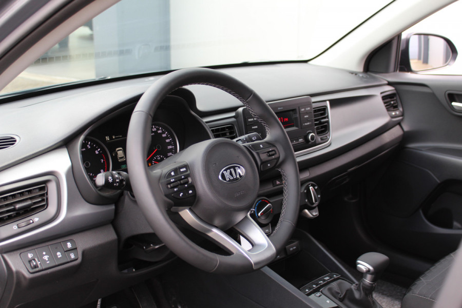 Kia Rio 1.0-100pk T-GDi AUTOMAAT ComfortLine Airco, Parkeersensoren achter, Bluetooth, stoel-en stuurwielverwarming, DAB+ radio