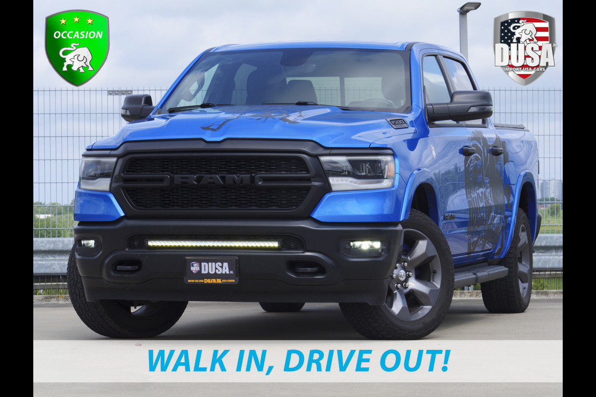 Dodge Ram | 1500 | Build To Serve | 5.7 V8 | 4x4 | Crew Cab | HEMI V8 | Led | Treeplanken | Hydro Blue Dodge Ram | 1500 | Build To Serve | 5.7 V8 | 4x4 | Crew Cab | HEMI V8 | Led | Treeplanken | Hydro Blue