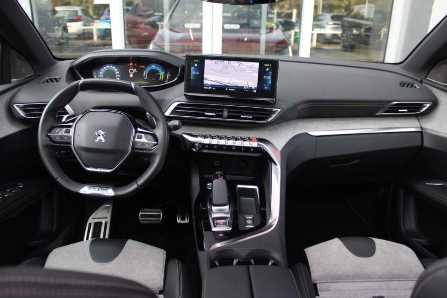 Peugeot 3008 1.6 HYbrid4 300PK GT PACK BUSINESS | PANORAMISCH SCHUIF/KANTEL DAK | NICHT VISION | AFNEEMBARE TREKHAAK | ELEKTRISCH BEDIENBARE VOORSTOEL MET MASSAGE FUNCTIE | ALCANTARA BEKLEDING | STOEL/VOORRUIT RAND VERWARMING | FULL LED KOPLAMPEN | BLACK PACK | 19" LICHTMETALEN VELGEN | APPLE CARPLAY/ANDROID AUTO | NAVIGATIE | CLIMATE CONTROL | ADAPTIVE CRUISE CONTROL | KEYLESS ENTRY/START | ELEKTRISCH BEDIENBARE ACHTERKLEP |