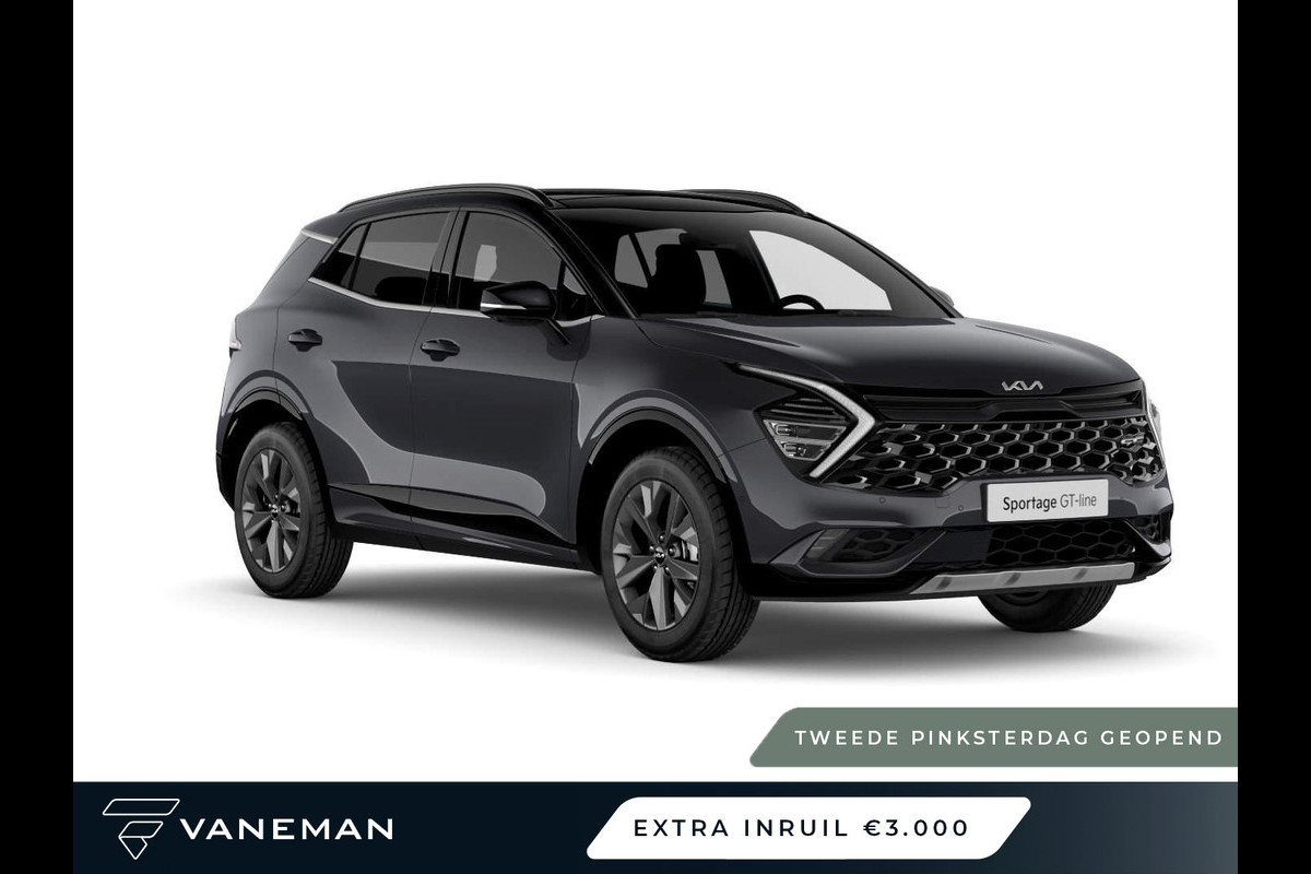Kia Sportage 1.6 T-GDi Hybrid GT-PlusLine | Binnenkort leverbaar | Elektrisch glazen panorama-dak Kia Sportage 1.6 T-GDi Hybrid GT-PlusLine | Binnenkort leverbaar | Elektrisch glazen panorama-dak