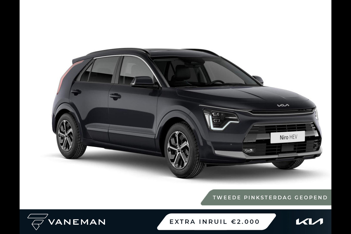 Kia Niro 1.6 GDi Hybrid DynamicLine Binnenkort leverbaar l Navigatiesysteem full map Kia Niro 1.6 GDi Hybrid DynamicLine Binnenkort leverbaar l Navigatiesysteem full map