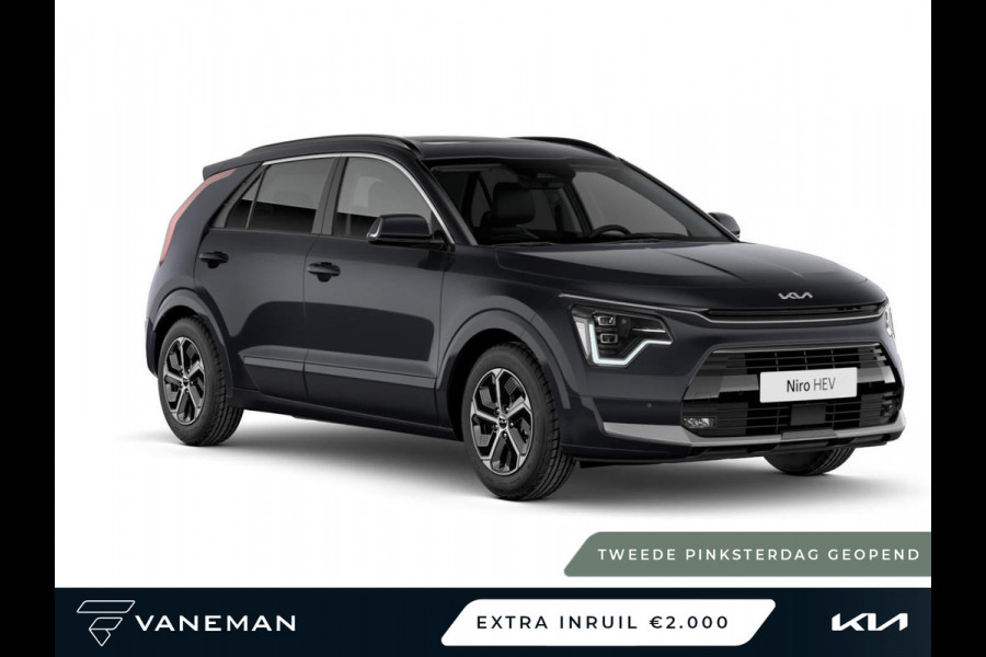 Kia Niro 1.6 GDi Hybrid DynamicLine Binnenkort leverbaar l Navigatiesysteem full map