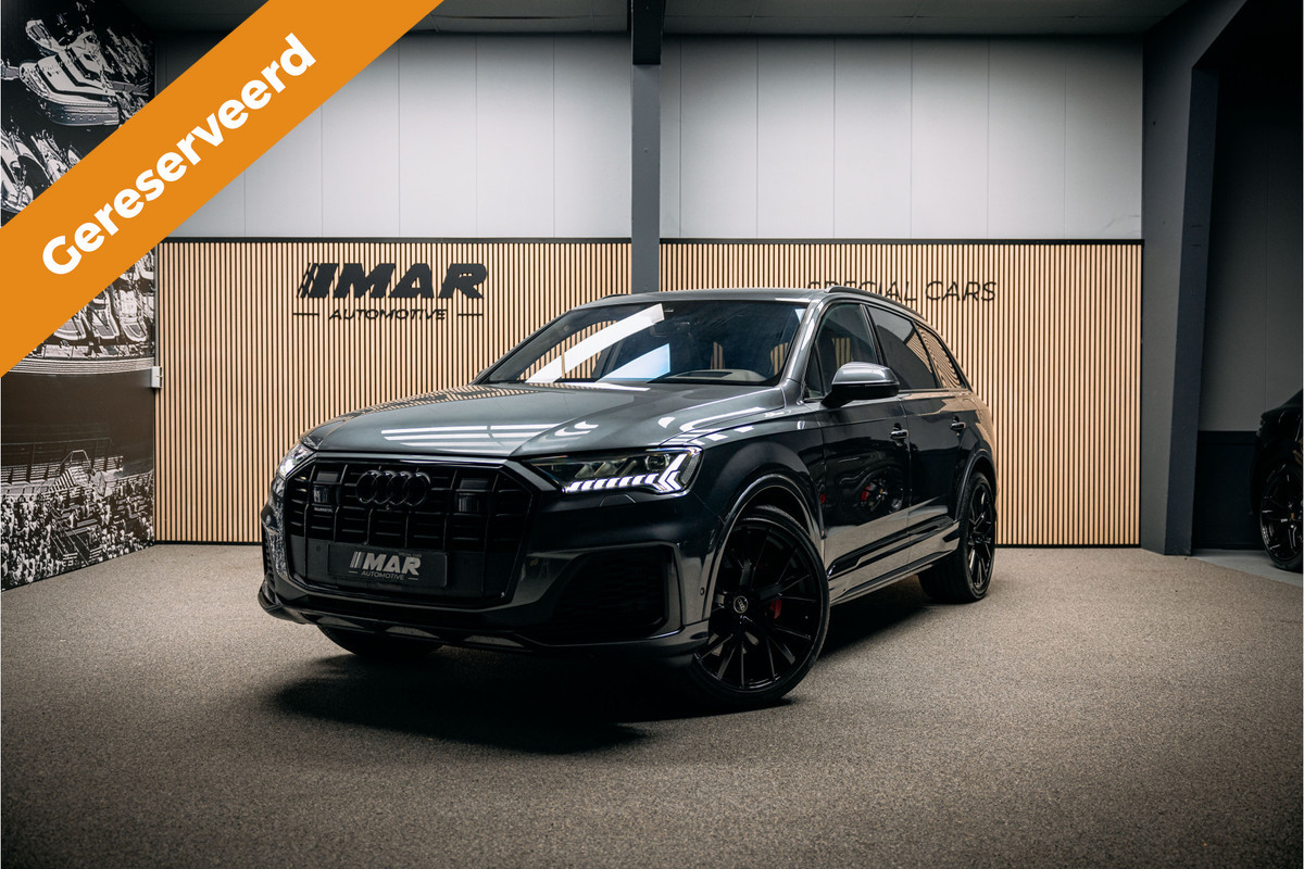 Audi Q7 55 TFSI e quattro Pro Line Advanced Goed uitgevoerde Q7 S-Line Audi Q7 55 TFSI e quattro Pro Line Advanced Goed uitgevoerde Q7 S-Line
