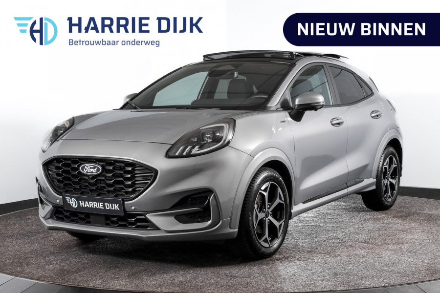 Ford Puma 1.0 EcoBoost 125 PK Hybrid ST-Line - Automaat (Nieuw model) | S/K-Panodak | Afn. Trekhaak | Dig. Cockpit | Adapt. Cruise | Winterpakket | 360 Camera | NAV+App. connect | ECC | Elek. Klep | LM 17" | 5814