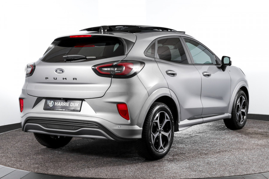 Ford Puma 1.0 EcoBoost 125 PK Hybrid ST-Line - Automaat (Nieuw model) | S/K-Panodak | Afn. Trekhaak | Dig. Cockpit | Adapt. Cruise | Winterpakket | 360 Camera | NAV+App. connect | ECC | Elek. Klep | LM 17" | 5814