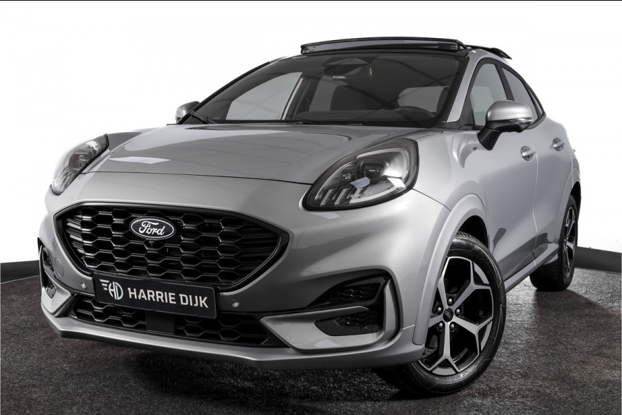 Ford Puma 1.0 EcoBoost 125 PK Hybrid ST-Line - Automaat (Nieuw model) | S/K-Panodak | Afn. Trekhaak | Dig. Cockpit | Adapt. Cruise | Winterpakket | 360 Camera | NAV+App. connect | ECC | Elek. Klep | LM 17" | 5814