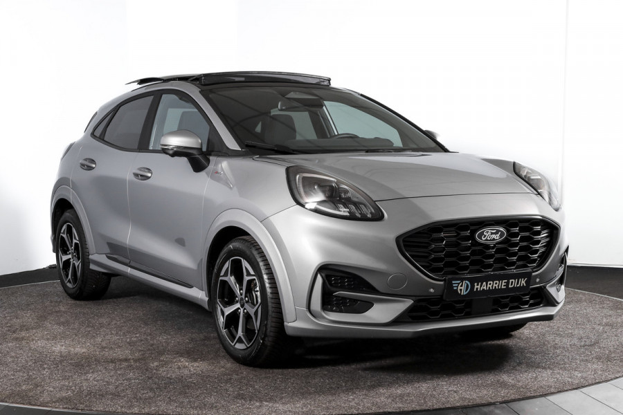 Ford Puma 1.0 EcoBoost 125 PK Hybrid ST-Line - Automaat (Nieuw model) | S/K-Panodak | Afn. Trekhaak | Dig. Cockpit | Adapt. Cruise | Winterpakket | 360 Camera | NAV+App. connect | ECC | Elek. Klep | LM 17" | 5814